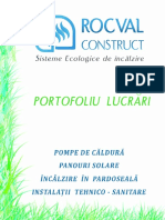 Portofoliu Rocval Construct - Pompe de Caldura