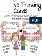 Positive Thinking Cards Preview