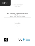 The Design of Malware On Modern Hardware: Malware Inside Intel SGX Enclaves