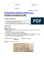 Integrated Science Notes