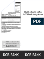 DCB Benefit Savings Account