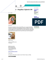 GPS Review - Magellan EXplorist 100
