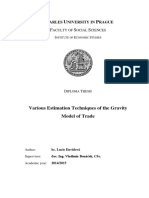 Techniques for estimatives Gravity Model.pdf