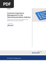 Download Detecon Study Customer Experience Management in the Telecommunications Industry Market survey and action recommendations for the optimal design of customer experiences by Detecon International SN37346346 doc pdf