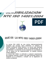 Sensibilizacion de Ntc Iso 140012004