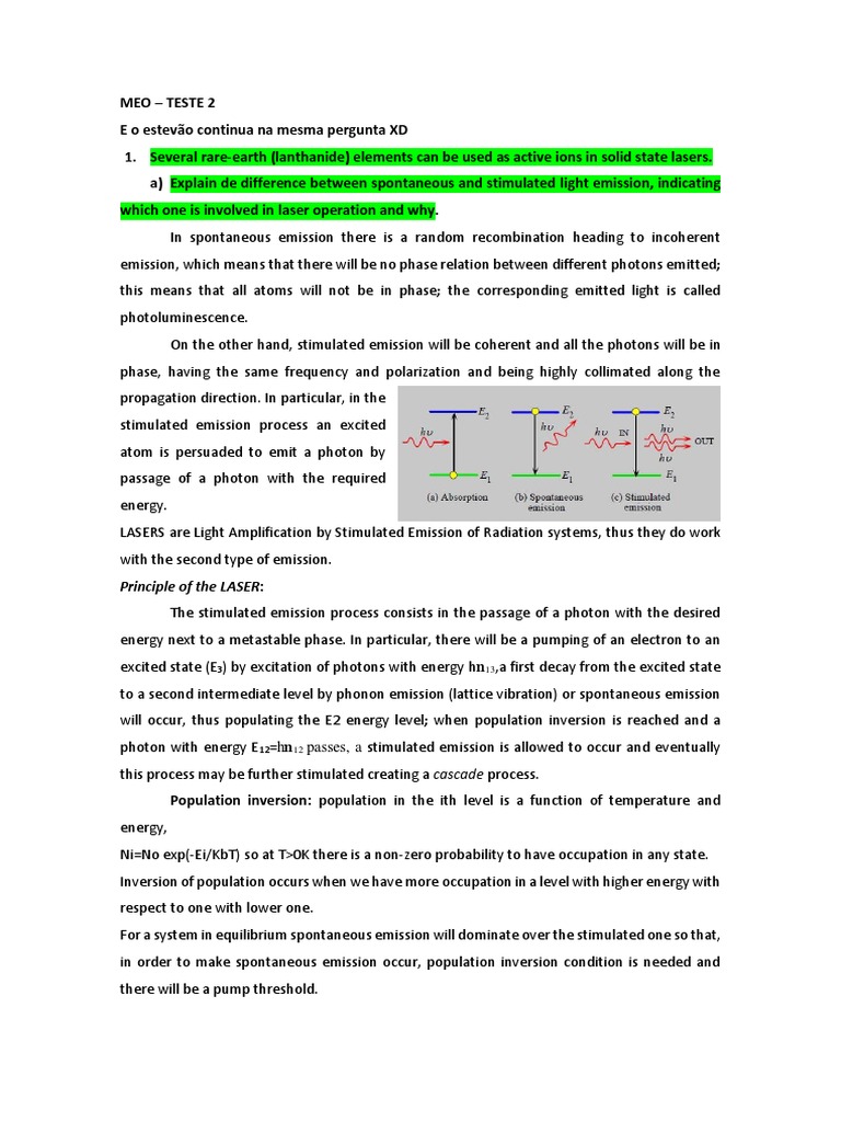 Explaining the Operation and Differences Between Solid State Lasers