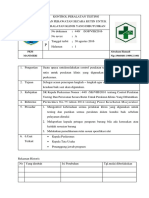 8.6.2 Elemen 3 Kontrol Peralatan Testing Dan Perawatan Secara Rutin Untuk Peralatan Klinis Yang Dibutuhkan