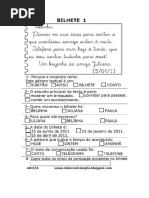 Revisão Redação 4 ano