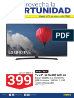 Makro Espana Ofertas Oferta Especial Tv Lg Smart Wifi 4k