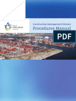 Construction Management - Procedure Manual