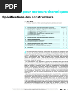 AYEL Jean - Lubrifiants Pour Moteurs Thermiques - Specifications Des Con