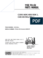 CLARK C40!45!50s-55s-L Manual Pecas
