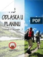 Pre Odlaska u Planinu