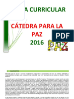 Malla Curricular Catedra de La Paz
