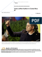Christian Singer Faces Leftist Author in Costa Rica Presidential Runoff - World News - US News
