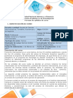 Syllabus Comercio y Negocios Internacionales