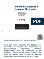 Ley General de Instituciones Y Procedimientos Electorales PDF