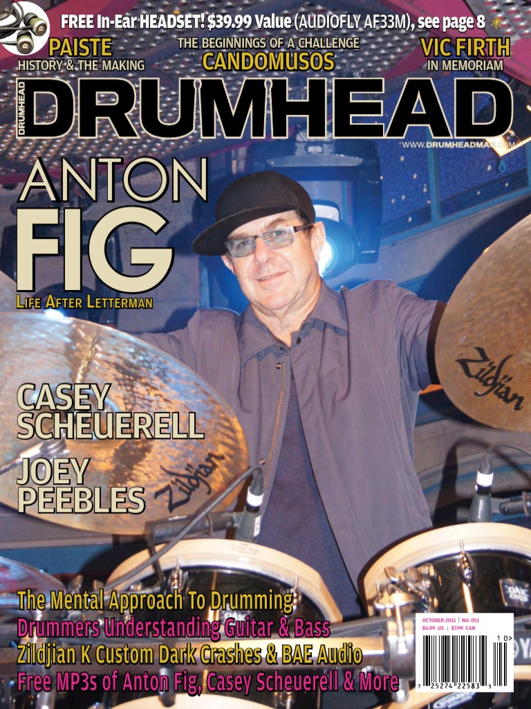Drumhead Magazine 10 2015 PDF Jazz Microphone