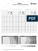 Body Fat Tracking Chart For Children SPA R0 PDF