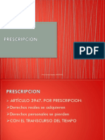 Prescripcion