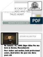 Poe:The Cask of Amontillado and Tell Tales Heart: Presented By:Zechainav. Udo