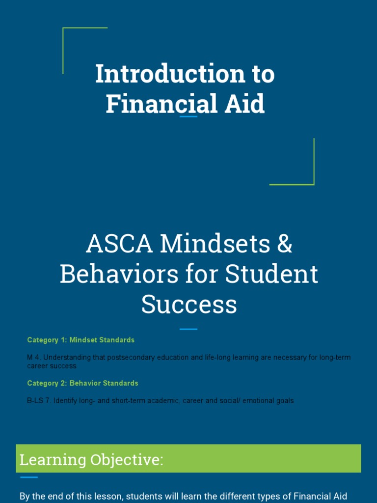 Financial Aid Guide for Students | PDF | Pell Grant | Students