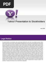 Download Yahoo Shareholder Presentation by erickschonfeld SN3734968 doc pdf