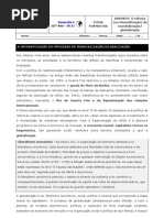A intensificação globalização (12.º)
