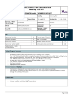 Rumaila Operating Organisation Metering Skid DS5 Pathfinder Daily Progress Report