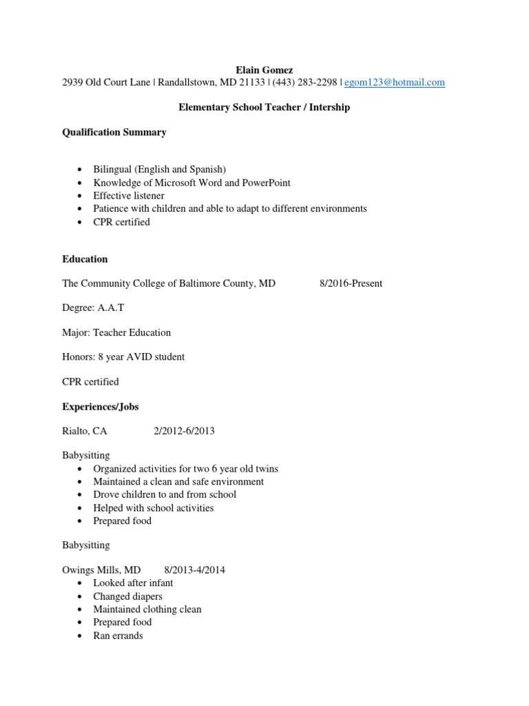 Aspiring Bilingual Teacher Profile | PDF | Language Arts & Discipline