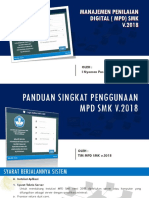 Panduan Singkat MPD SMK 2018