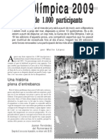 Cursa Vila Olimpical 2009 Publicat A Marathon