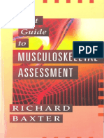 268179356 RICHARD f BAXTER Pocket Guide to Musculoskeletal Assessment