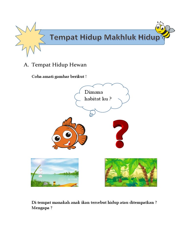 660 Gambar Tempat Hidup Hewan Terbaru