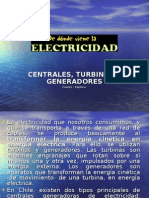 De donde proviene la electricidad