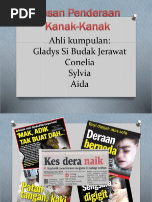 Kesan Penderaan Kanak Kanak Pdf