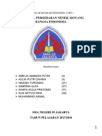 ASAL USUL PERSEBARAN NENEK MOYANG BANGSA INDONESIA Kelas X IPS 3