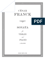 Sonata César Frank
