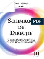 Schimbare de direcţie: O perspectivă creştină despre homosexualitate, Vol. III