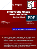 Druc5a1tvene Mrec5bee Komunikacija