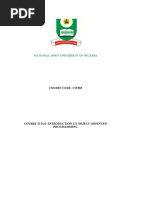 Module CIT 383-Course Guide