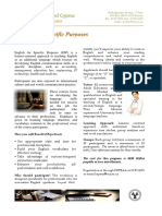 ESP English Courses PDF