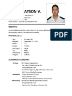 Petoy New Resume