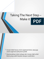 Taking The Next Step - Make It Happen