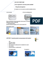 Fisa de Documentare Aparate de Racord La Retea Si Aparate de Conectare Pentru Instalatii Electrice Interioare Prize, Fise, Intrerupatoare