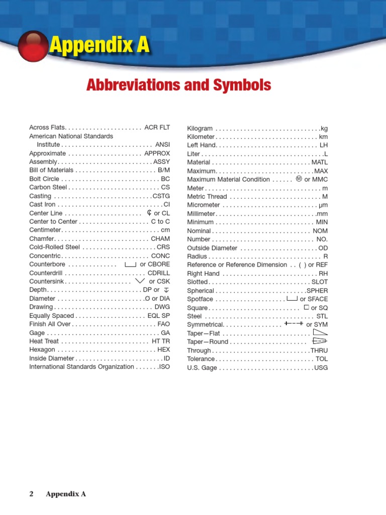 Mechanical Drawing Standards and Tables.pdf