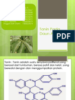 Ekstraksi Tanin Daun Alpukat