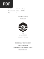 Download TugaS Mesin Konversi Energi turbin air by ASRI ANSAR SN373530928 doc pdf