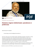 Homens Negros Intelectuais - Paradoxos e Potências PDF