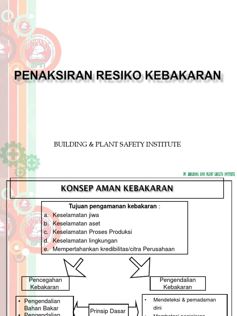 Fire Risk Assessment Slide Presentasi Rev 3 | PDF